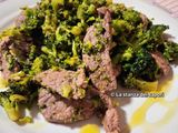 Straccetti di scottona alla curcuma con broccoli e noci: la mia cena in padella 🥦🥜