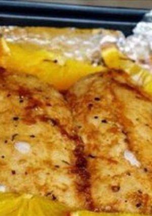 Фото Запеченная куриная грудка с апельсином#чемпионатмира#франция.