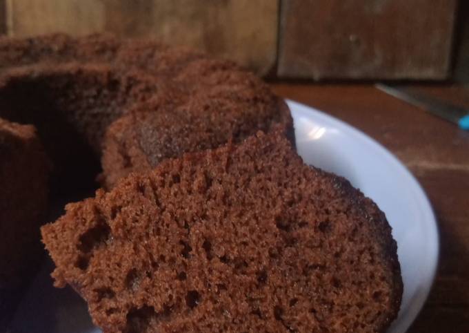 Resep Brownies Chocolatos 2 Telur (Takaran Sendok)