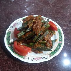 A picture of Masala Bhindi.