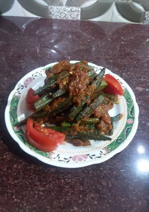 A picture of Masala Bhindi.