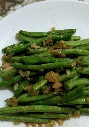 Foto resep Baby Green Beans with Garlic