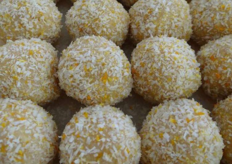 Steps to Prepare Homemade Lemon balls