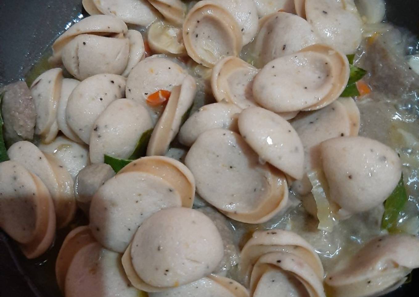 Tumis Sosis Pedas