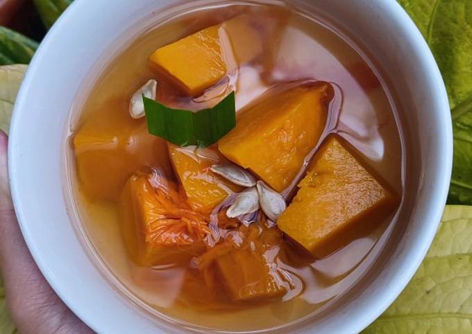 Cara bikin Kolak Waluh (Labu Kuning) Tanpa Santan Cara bikin Kolak Waluh (Labu Kuning) Tanpa Santan