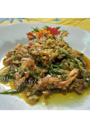 Foto resep Sambal teri kemangi pedas