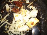 Pecel Tahu putih & Kol Extra Pedas