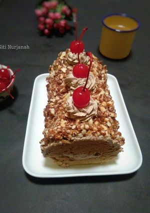 Foto resep Mocca Nougat Rollcake