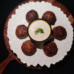 A picture of Carrot cutlets.