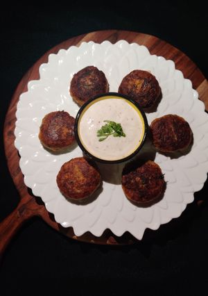 A picture of Carrot cutlets.