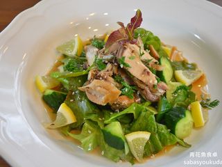 【春料理】鯖魚和風沙拉