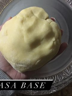 Una foto de Masa base dulce sin gluten