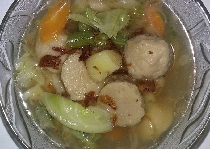 Resep Sayur Sop Bakso Oleh Nia Novita Nia Cookpad