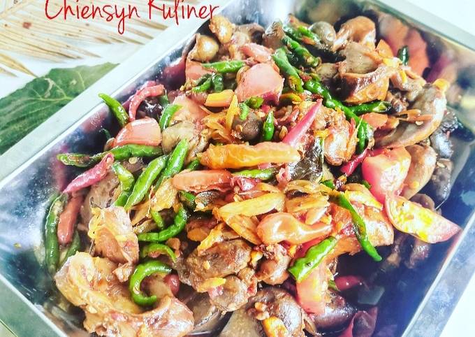 Resep Sambal Kecap Ati Ampela yang Menggugah Selera