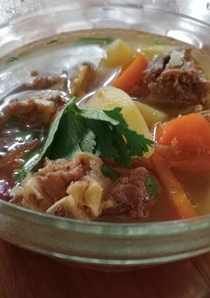 Foto resep SOP tulang iga