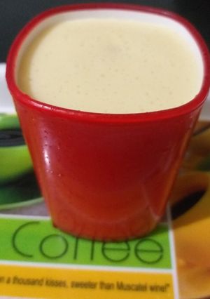 A picture of Mango shake.