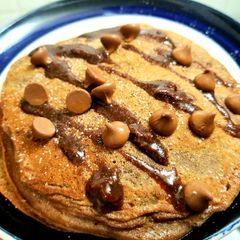 Chocolate Banana Pancake A picture of Chocolate Banana Pancake.