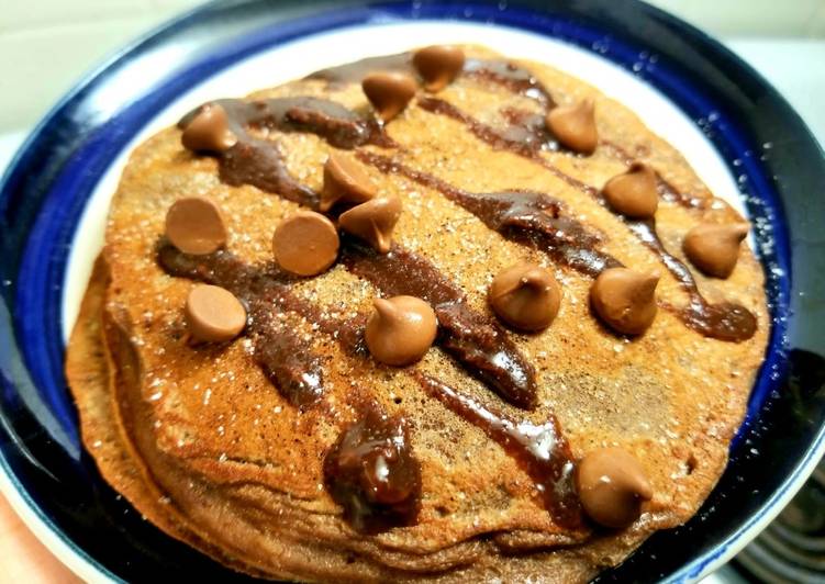 Easiest Way to Prepare Homemade Chocolate Banana Pancake