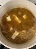 Canh cá miso