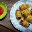 Mie Gulung Sosis Simple
