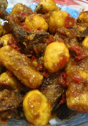 Foto resep Lele, Telur, Tahu Bumbu Bali