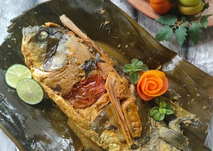 Resep Pepes Ikan Mas Duri Lunak Tanpa Presto Oleh Anik P Won Qulo