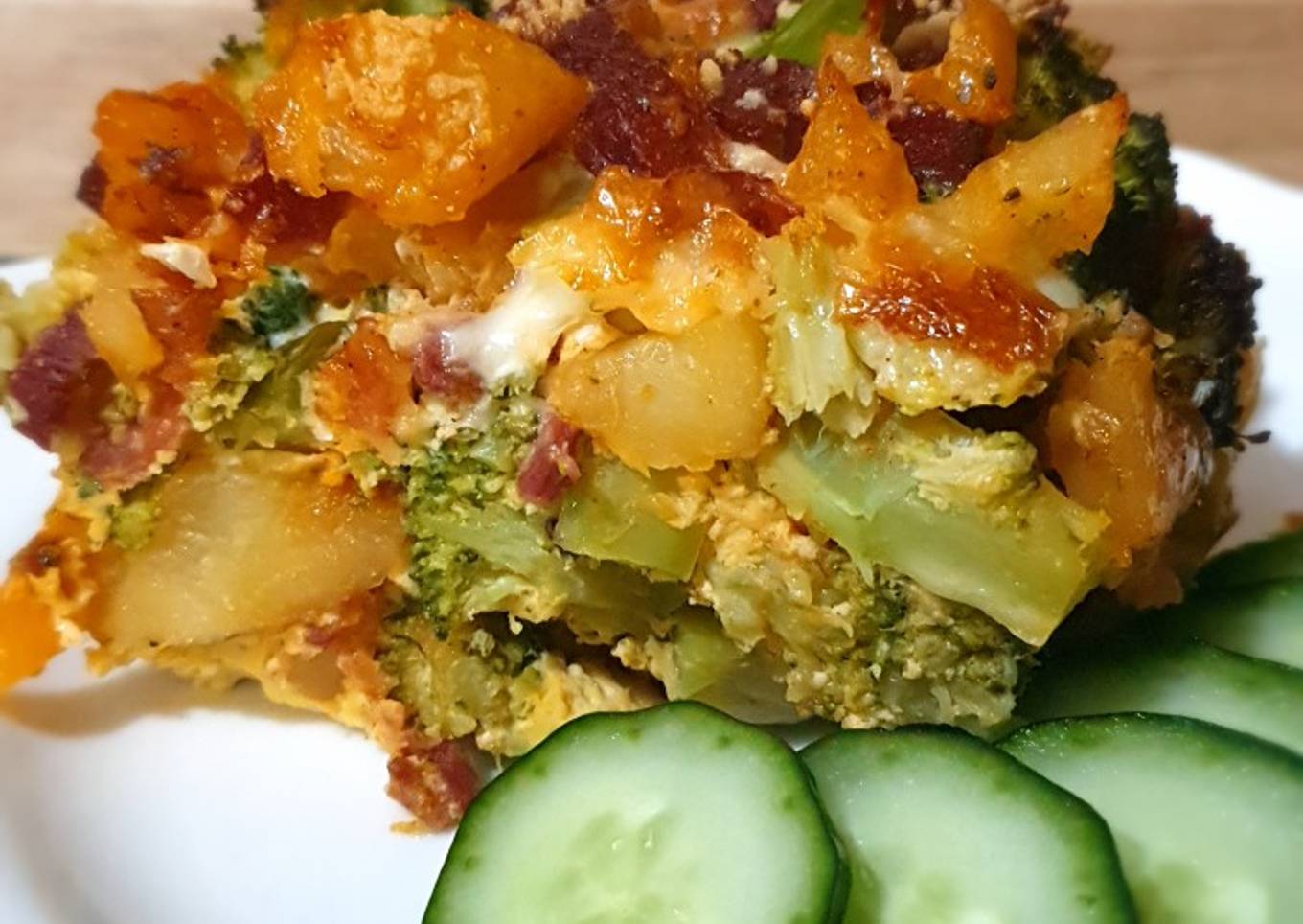 Bacon & Veggies Baked