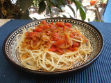 Salsa de tomates casera