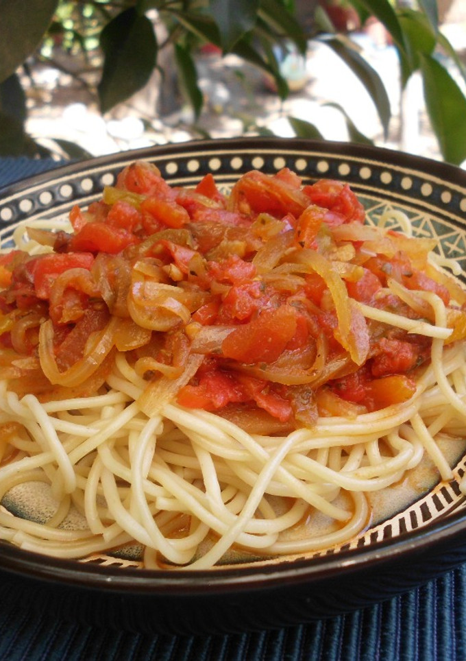 Una foto de Salsa de tomates casera
