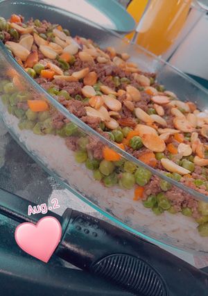 صورة لوصفة رز ببازيلا