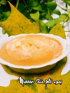 Hình của món Muffin sữa phô mai.