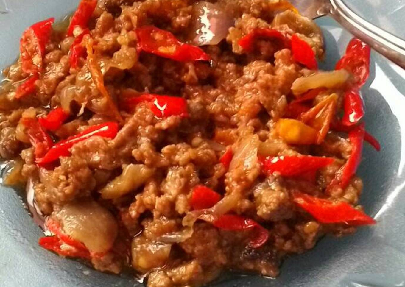 Daging Cincang Pedas Sasak #KitaBerbagi