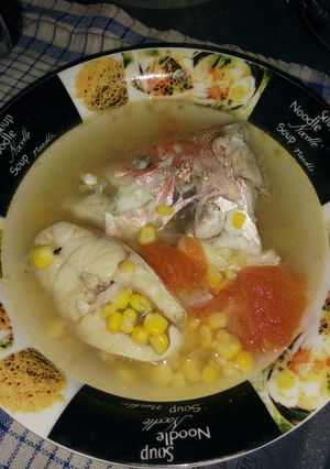 Foto resep Jagung sup kakap