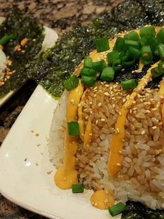 A picture of Stuffed Sushi Rice.
