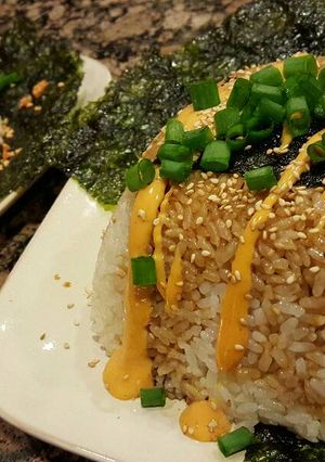 A picture of Stuffed Sushi Rice.