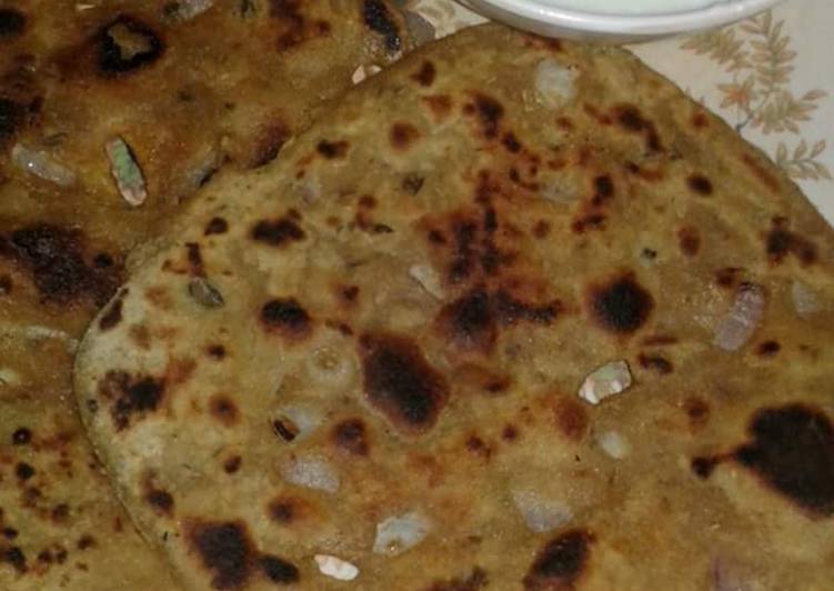 Daal wala parantha