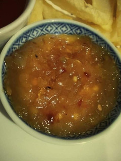 A picture of Raw Mango Chutney💛🌼😋.