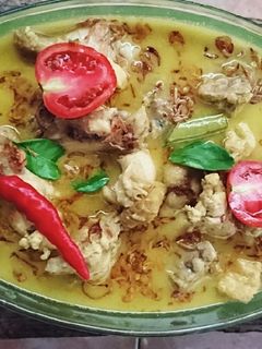 Foto resep Gulai ayam tahu tempe