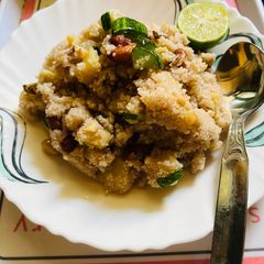 Samak Rice Upma A picture of Samak Rice Upma.
