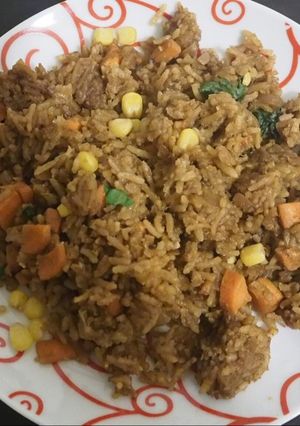 Une photo de Riz frit à l'asiatique