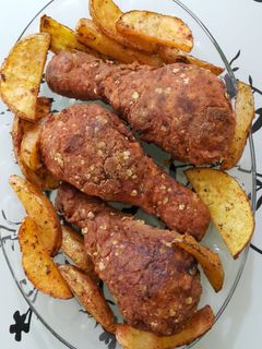 صورة لوصفة بروستد دجاج