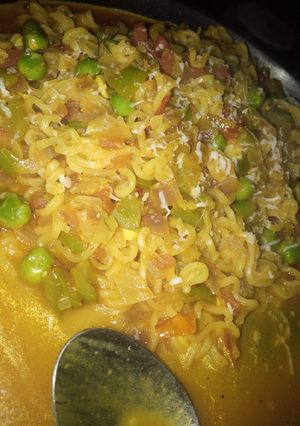 A picture of #winter #GingerGarlicButterMaggi.