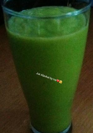 Foto resep Jus alpukat simple