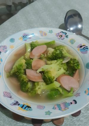 Foto resep Bening Brokoli Sosis Ayam