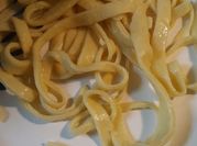 A picture of homemade pasta