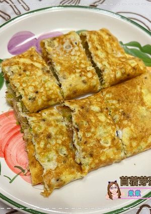 苜蓿芽蛋餅 的食譜成品照片