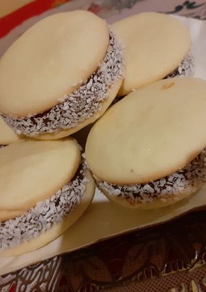 Una foto de Alfajores de maicena