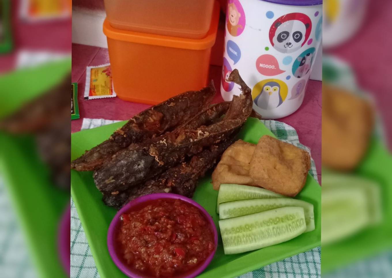 Pecel lele rumahan