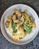 Mezzelune Creamy Pasta