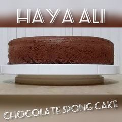 A picture of Chocolate spong cake.
